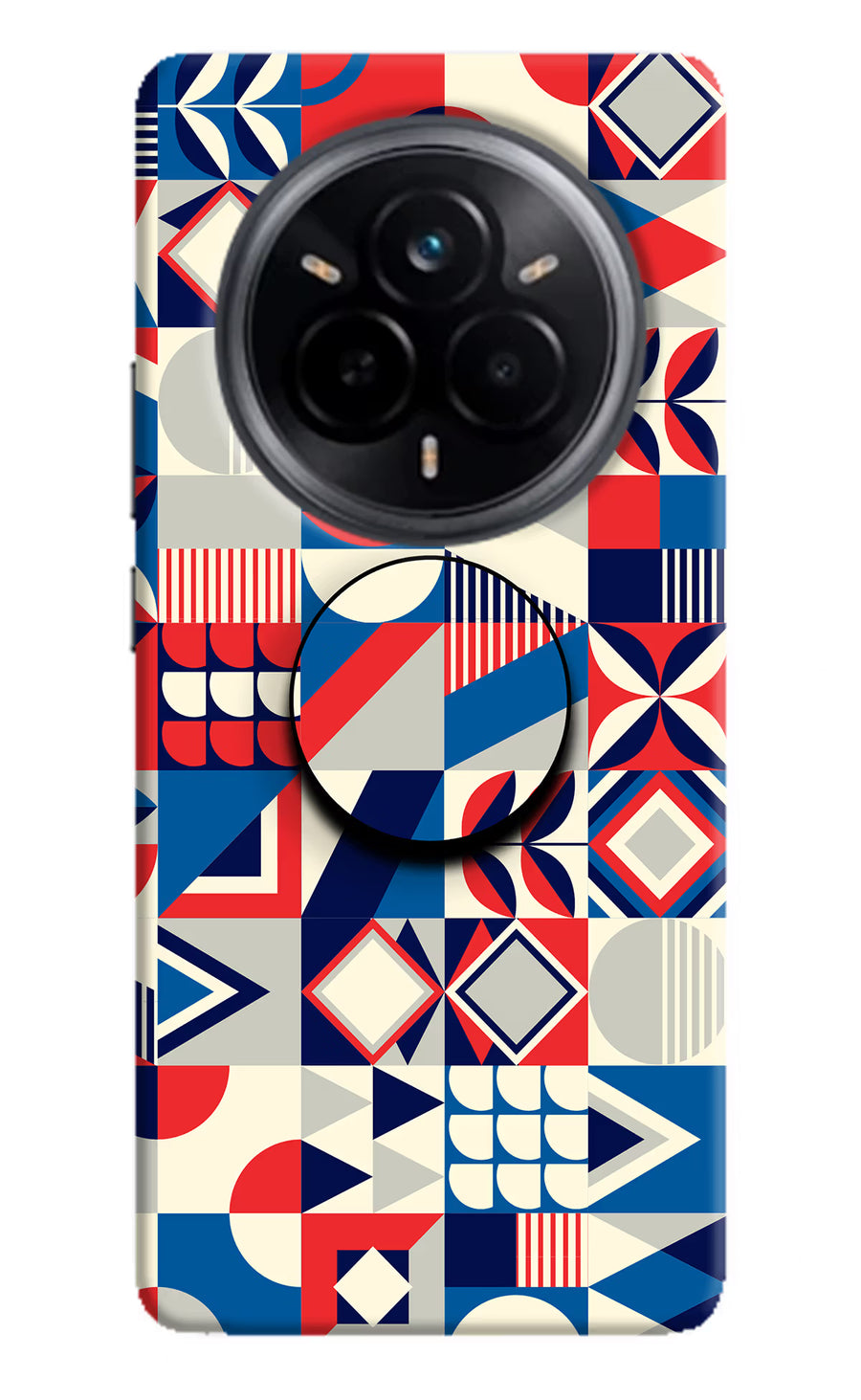 Colorful Pattern Realme 14 Pro 5G Pop Case, Hard case
