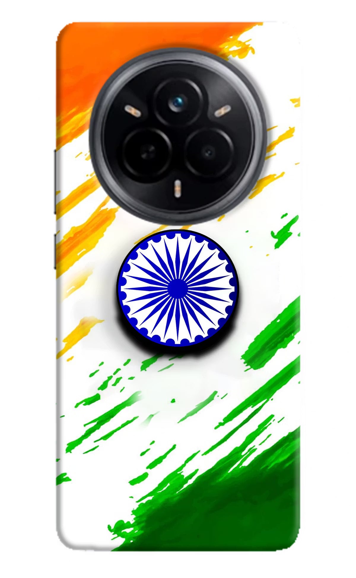 Indian Flag Ashoka Chakra Realme 14 Pro 5G Pop Case by Casekaro