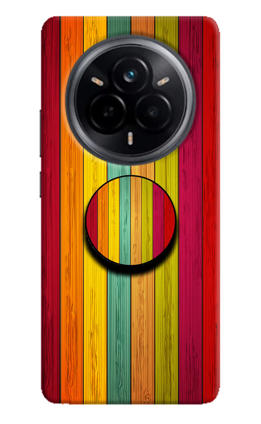 Multicolor Wooden Realme 14 Pro 5G Pop Case by Casekaro