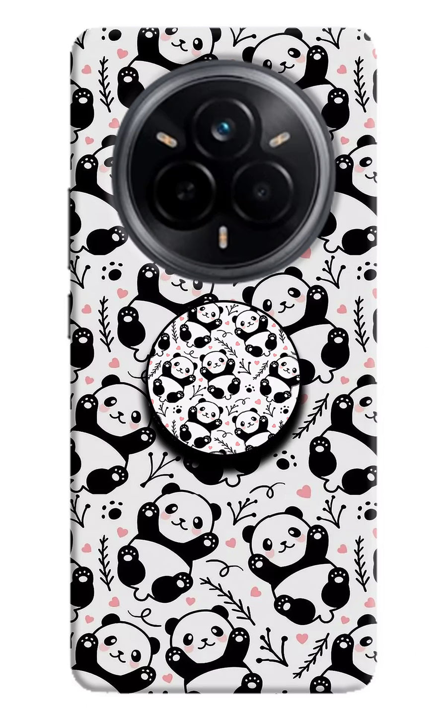Cute Panda Realme 14 Pro 5G Pop Case, Hard case