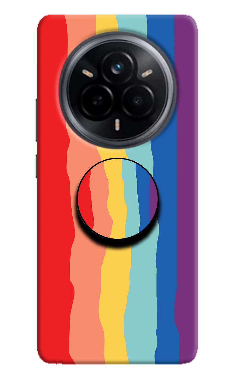 Rainbow Realme 14 Pro 5G Pop Case, Hard case