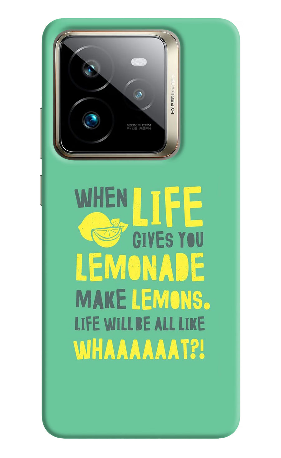 Quote Realme GT 7 Pro Back Cover, Hard case