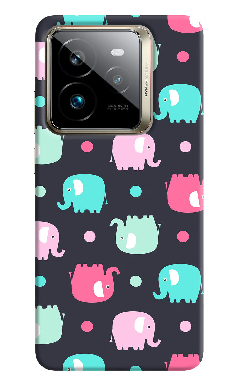 Elephants Realme GT 7 Pro Back Cover, Hard case
