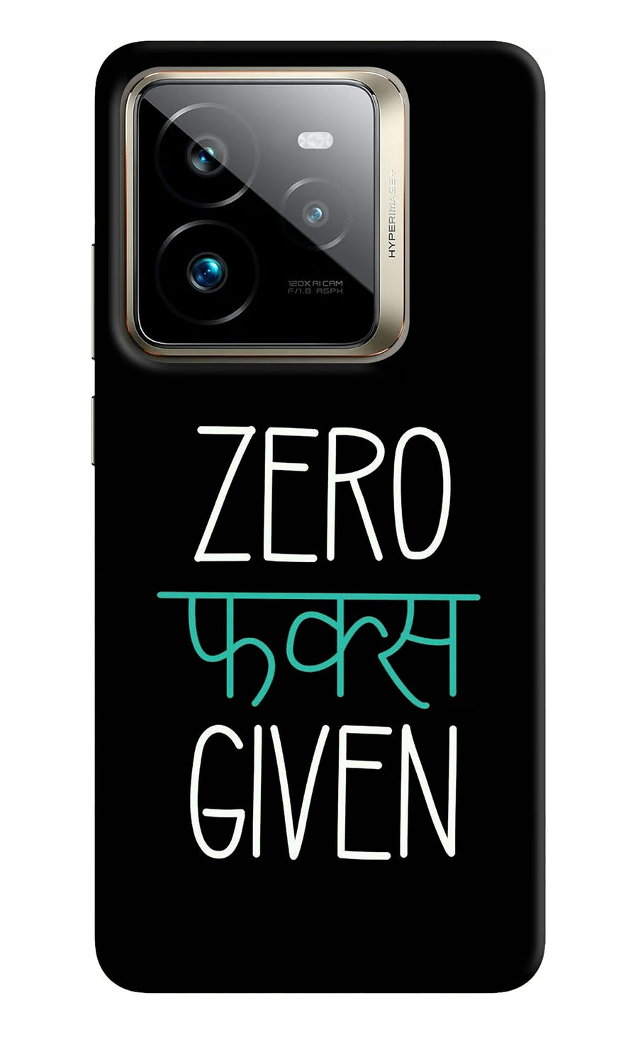 Zero Fucks Given Realme GT 7 Pro Back Cover, Hard case