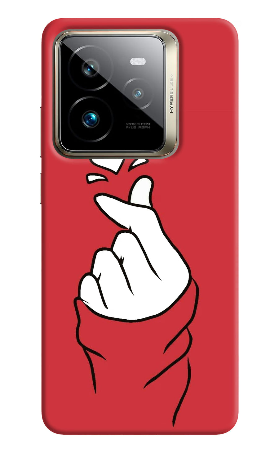 Korean Love Sign Realme GT 7 Pro Back Cover, Hard case
