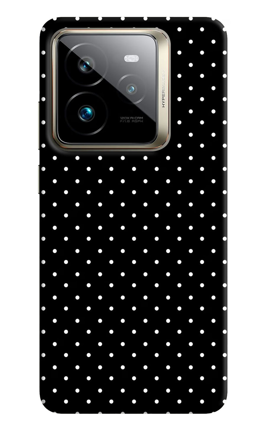 White Dots Realme GT 7 Pro Back Cover, Hard case