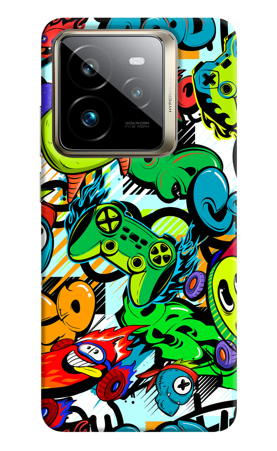 Game Doodle Realme GT 7 Pro Back Cover, Hard case