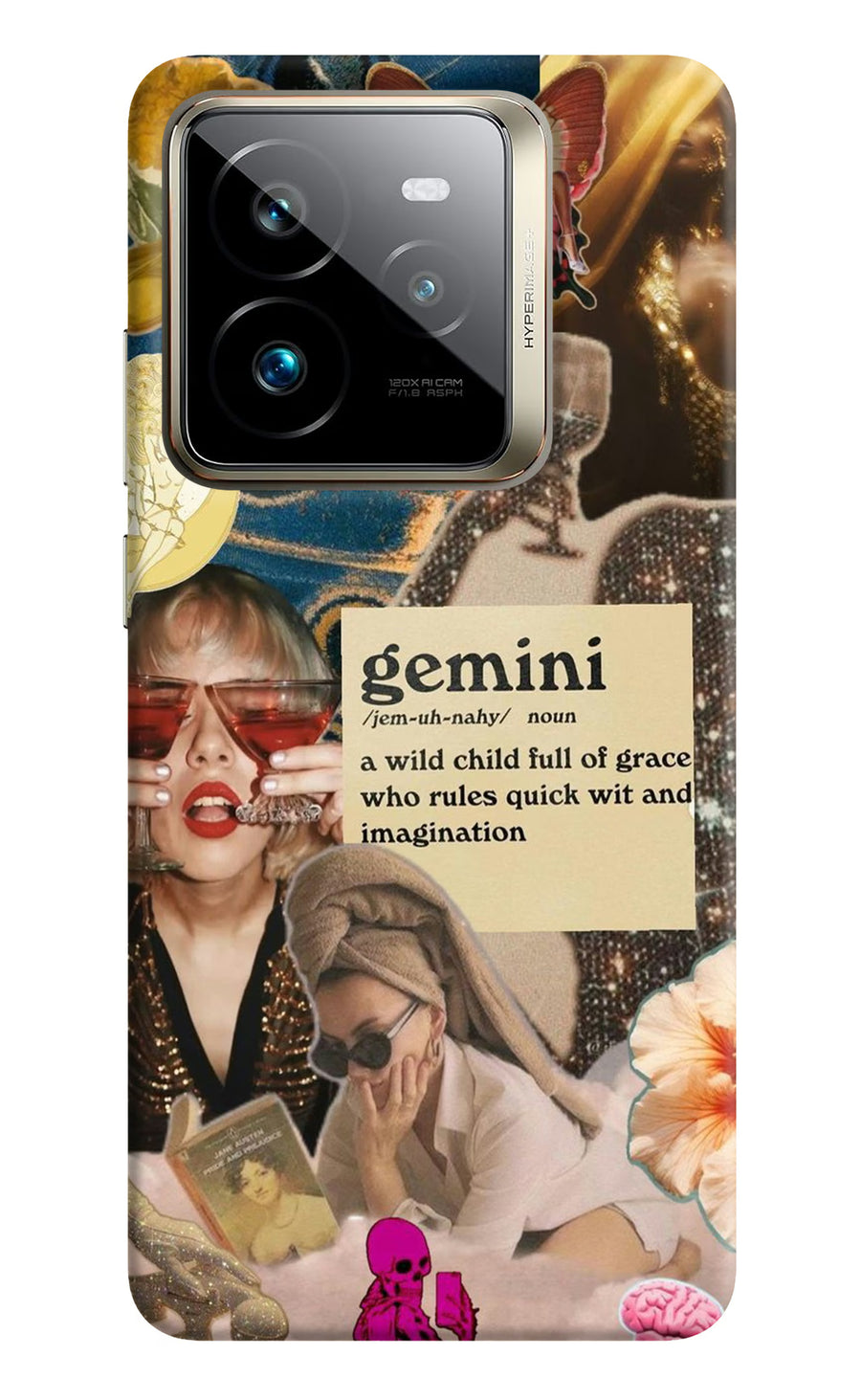 Gemini Zodiac Realme GT 7 Pro Back Cover, Hard case