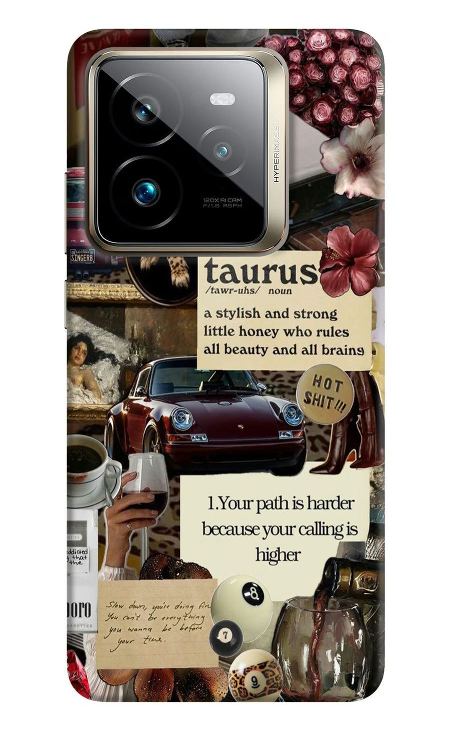 Taurus Zodiac Realme GT 7 Pro Back Cover, Hard case