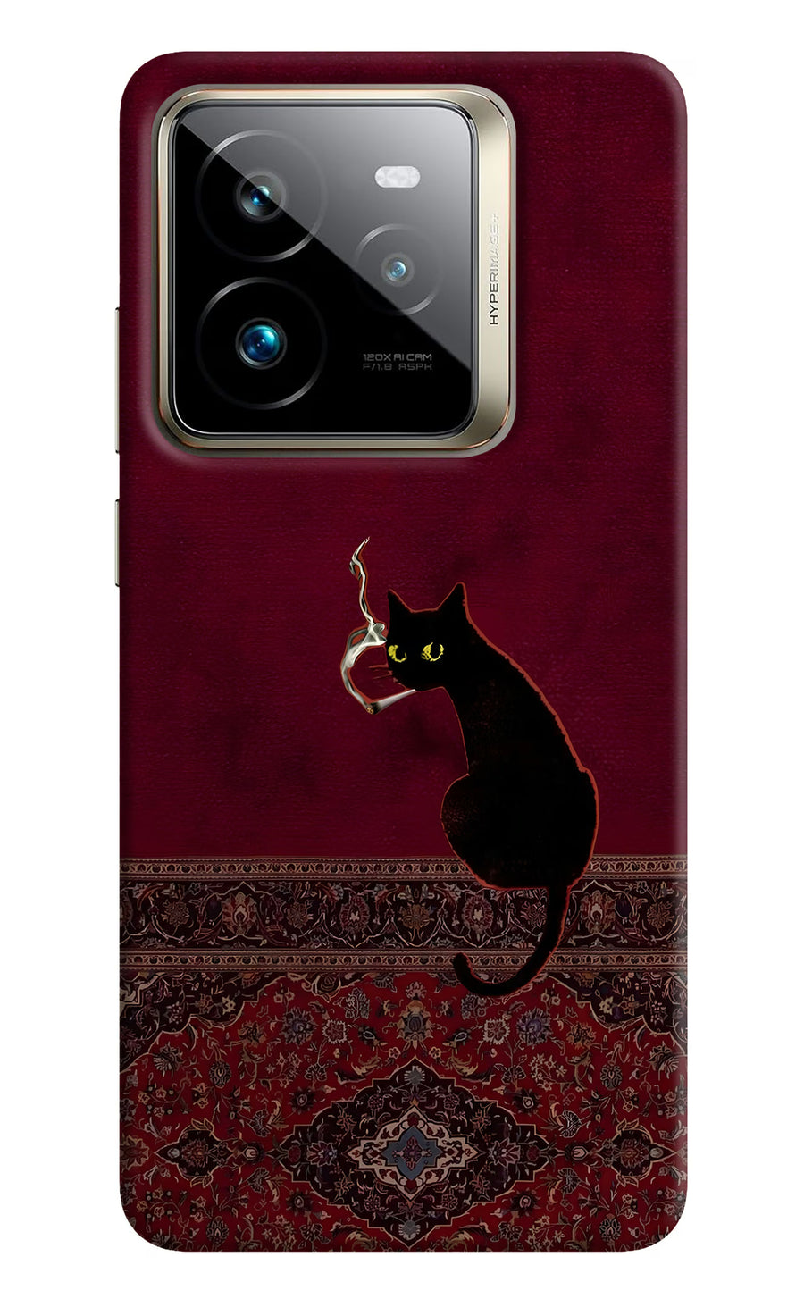 Midnight Cat Realme GT 7 Pro Back Cover, Hard case