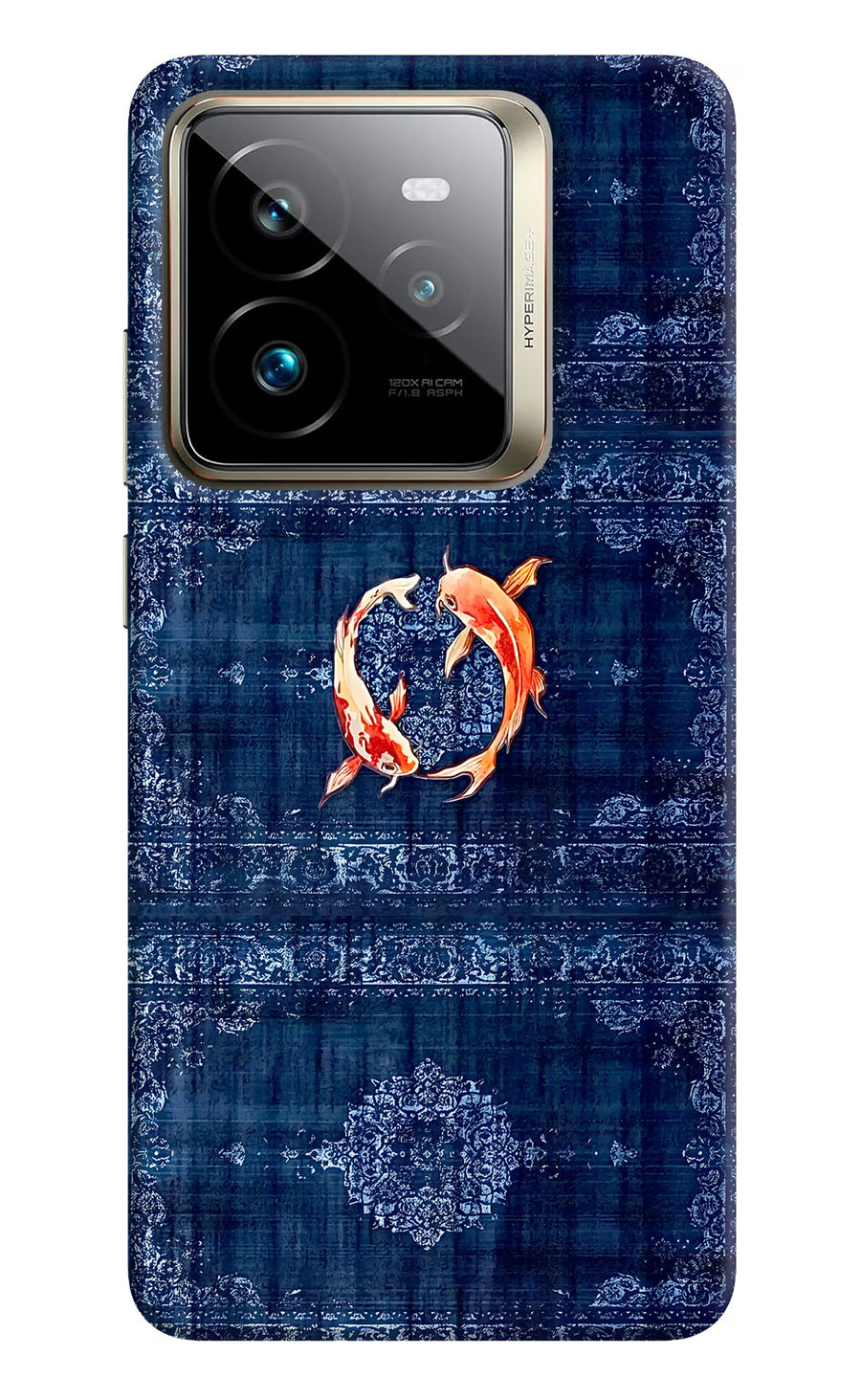 Koi Blue Realme GT 7 Pro Back Cover, Hard case