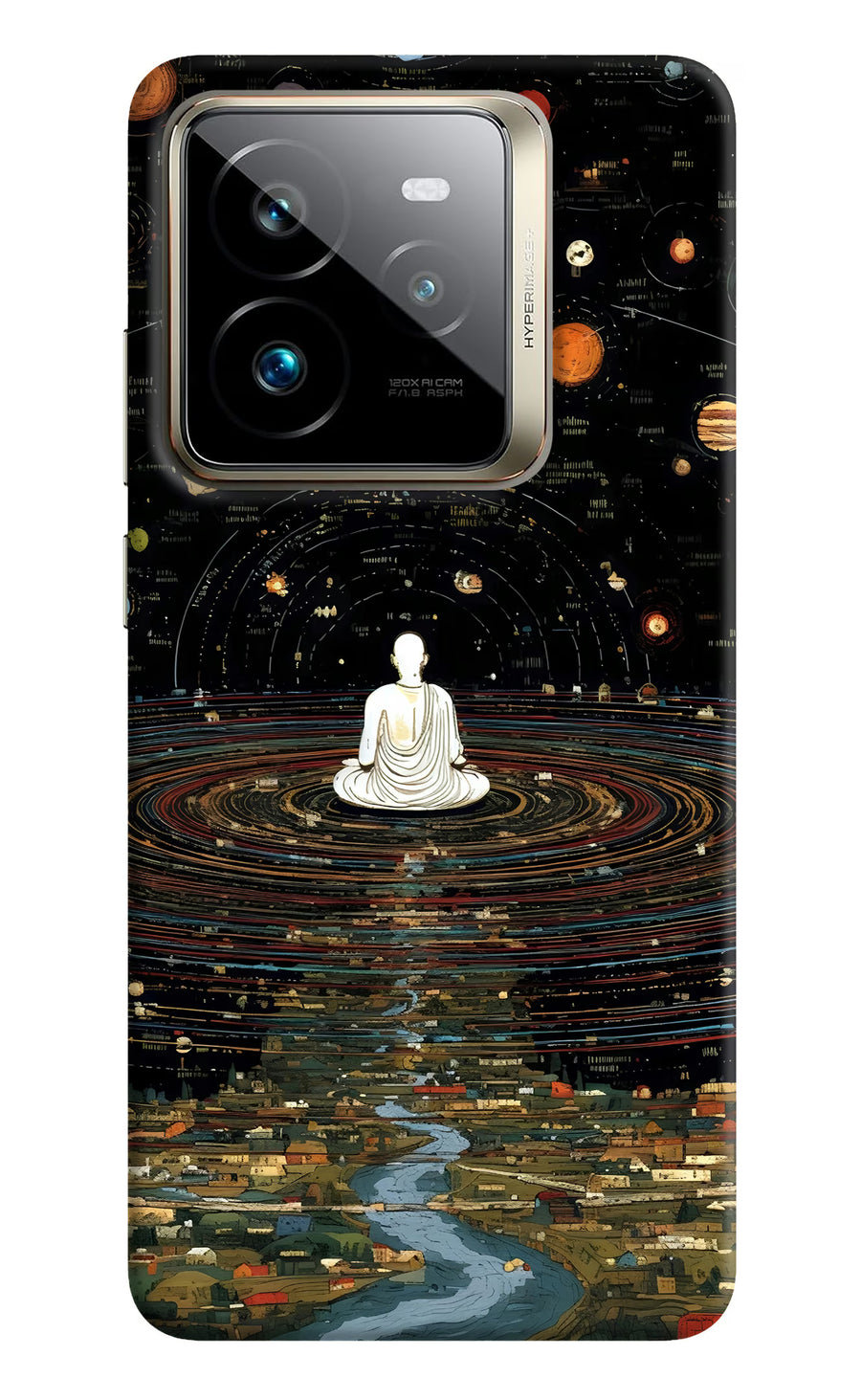 Space Monk Realme GT 7 Pro Back Cover, Hard case