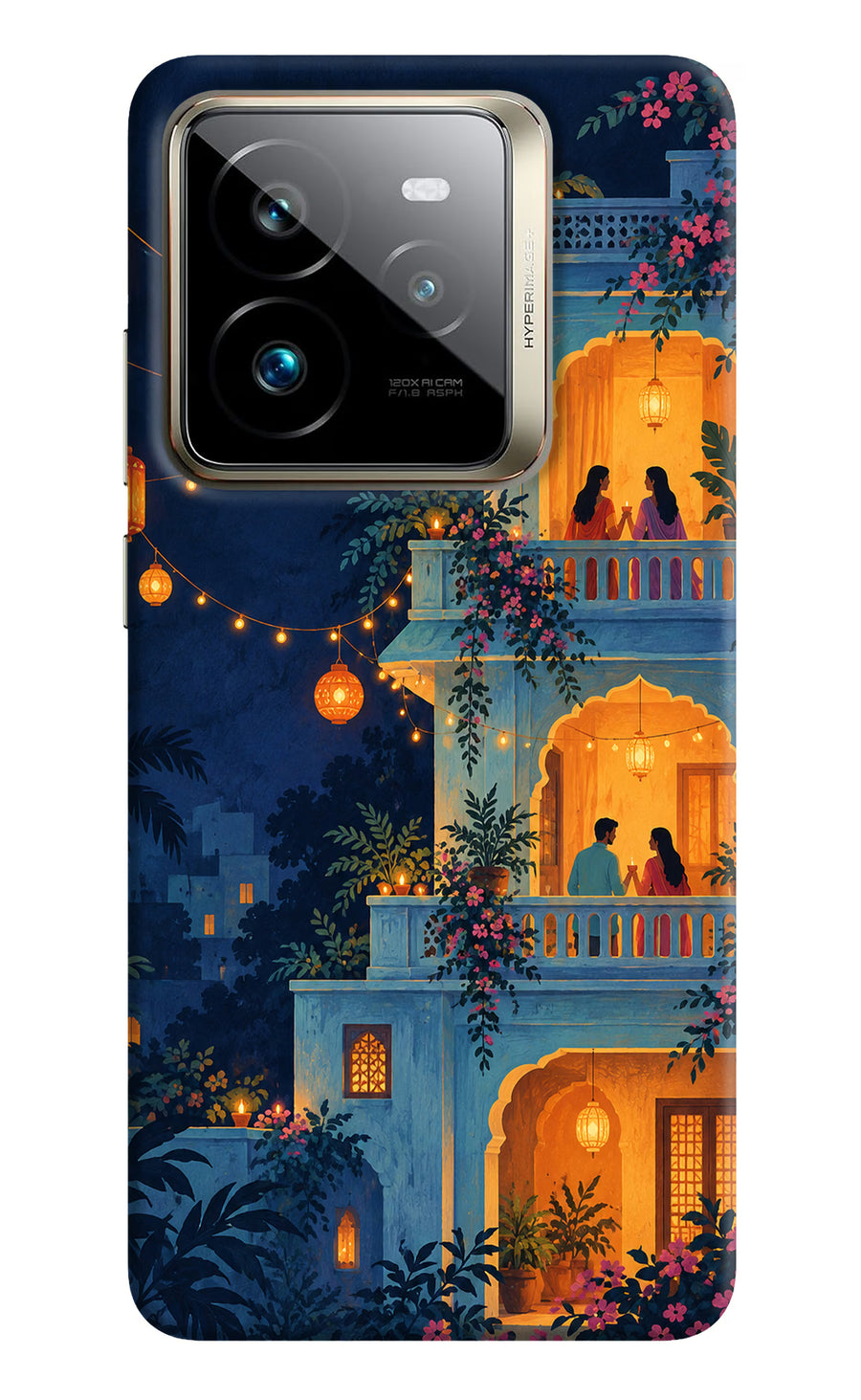 Balcony Glow Realme GT 7 Pro Back Cover, Hard case
