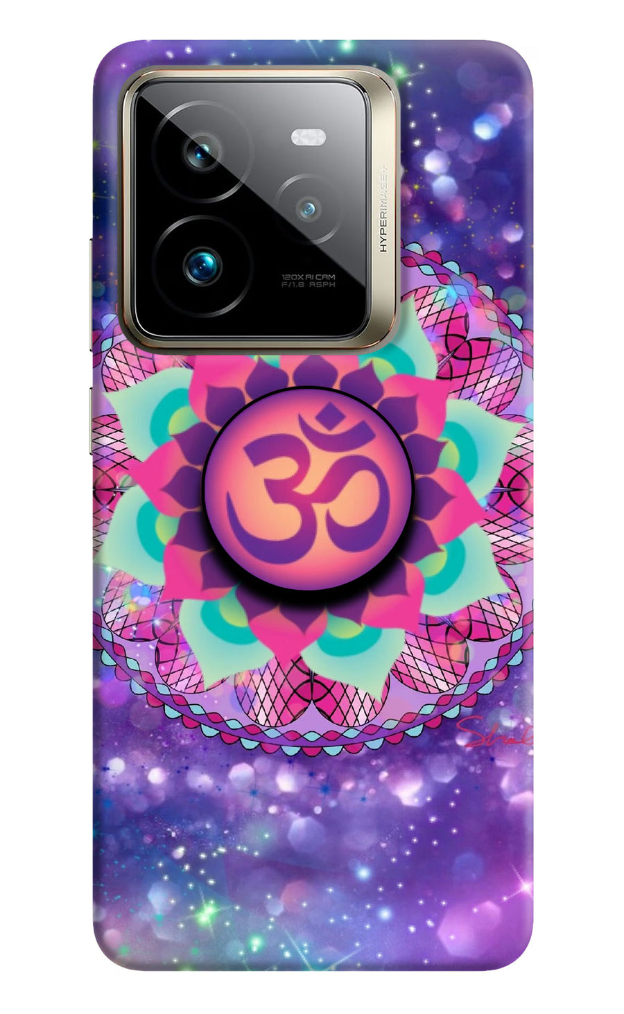 Om Purple Realme GT 7 Pro Pop Case, Hard case