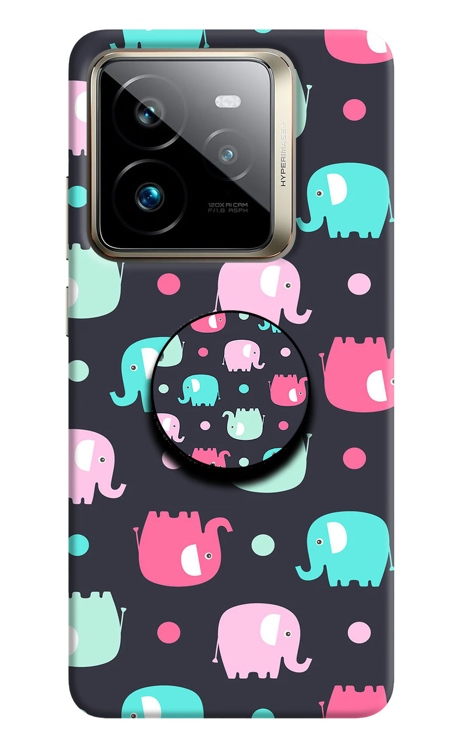 Baby Elephants Realme GT 7 Pro Pop Case, Hard case