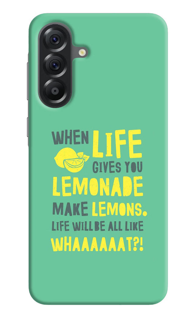 Quote Samsung A56 5G Hard Case Back Cover by Casekaro