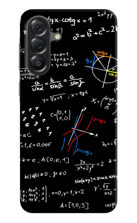 Mathematics Formula Samsung A56 5G Hard Case Back Cover by Casekaro