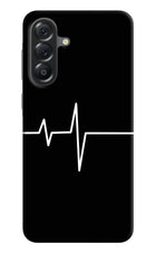 Heart Beats Samsung A56 5G Hard Case Back Cover by Casekaro