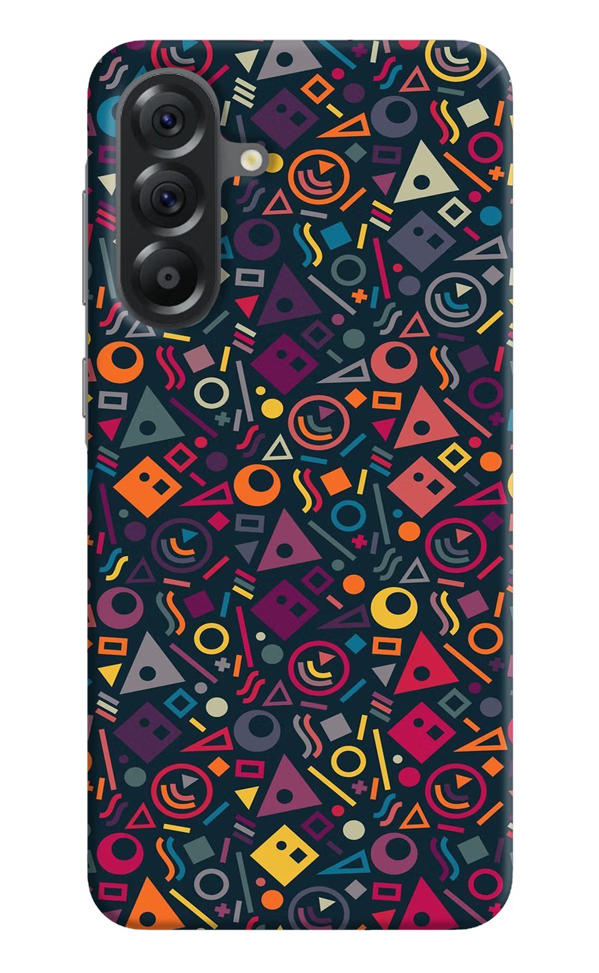Geometric Abstract Samsung A56 5G Hard Case Back Cover by Casekaro