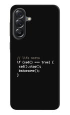 Life Motto Code Samsung A56 5G Hard Case Back Cover by Casekaro