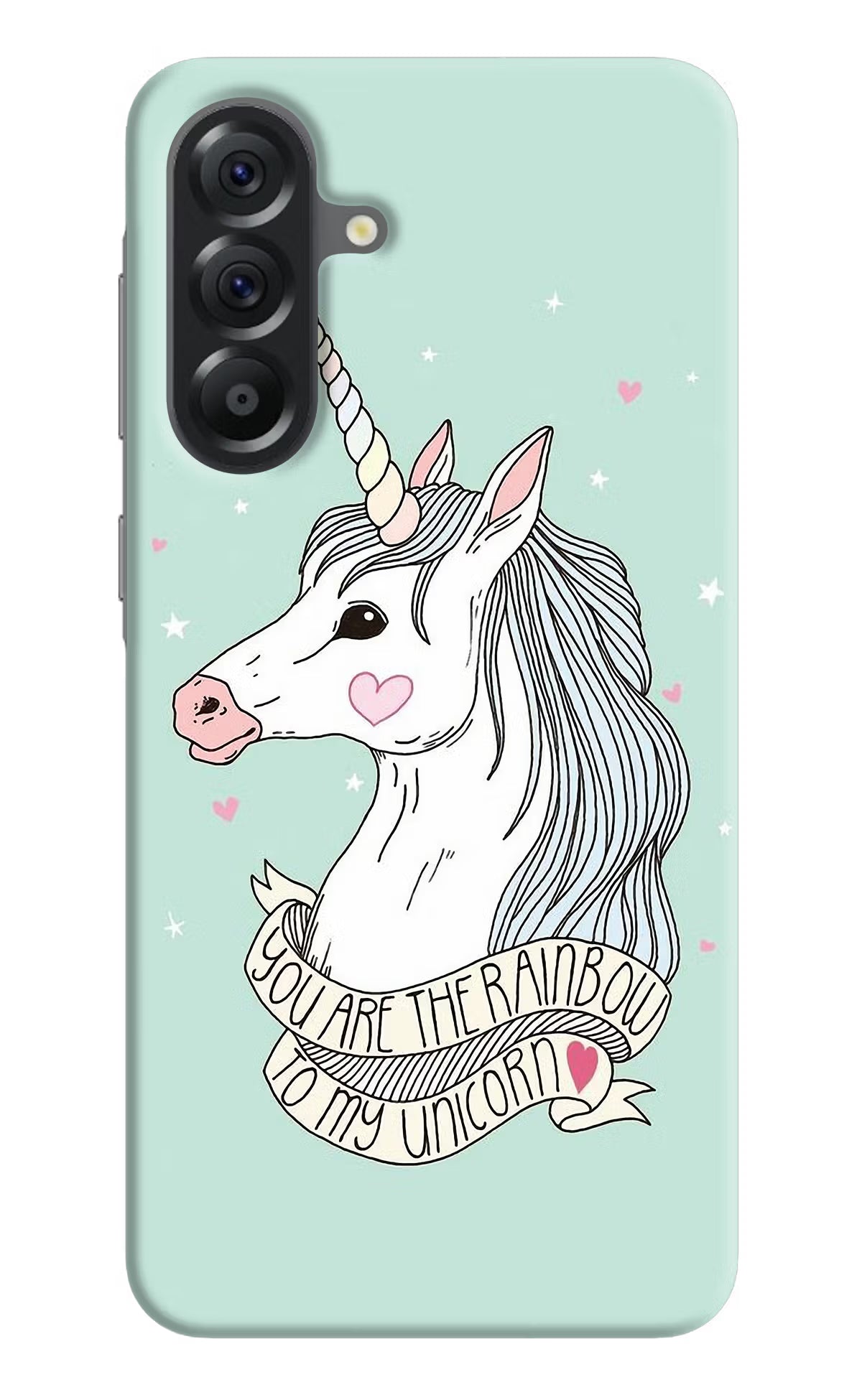 Unicorn Wallpaper Samsung A56 5G Hard Case Back Cover by Casekaro