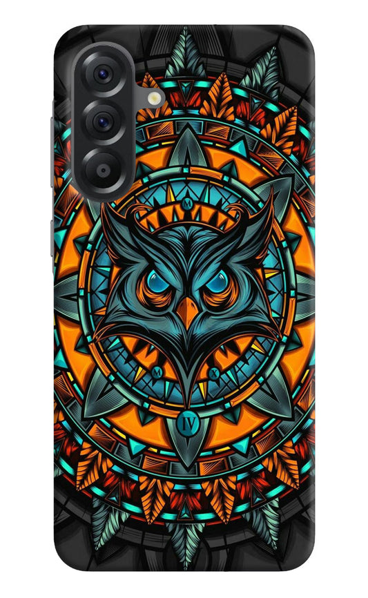 Angry Owl Art Samsung A56 5G Hard Case Back Cover by Casekaro