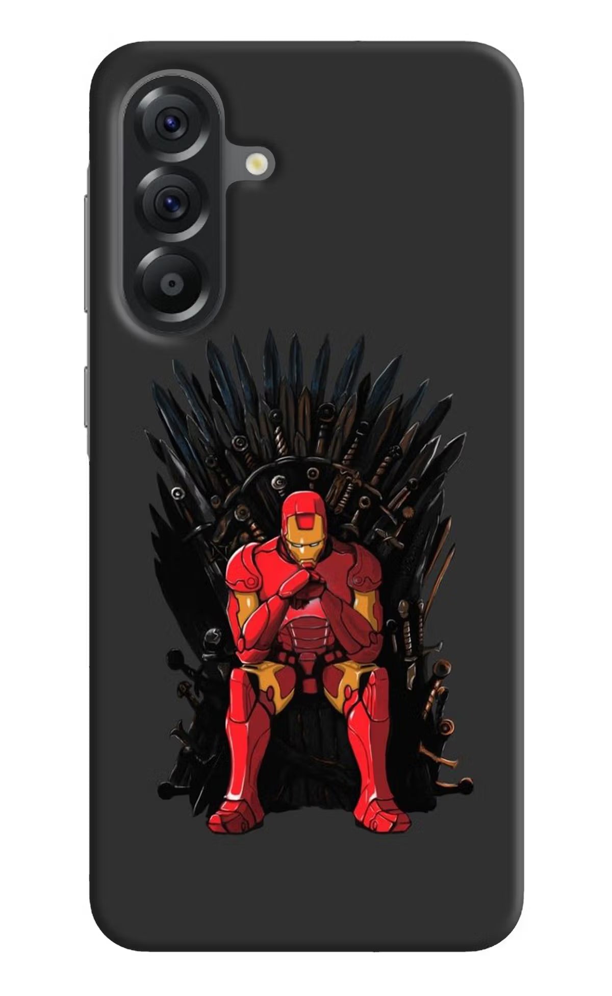 Ironman Throne Samsung A56 5G Hard Case Back Cover by Casekaro