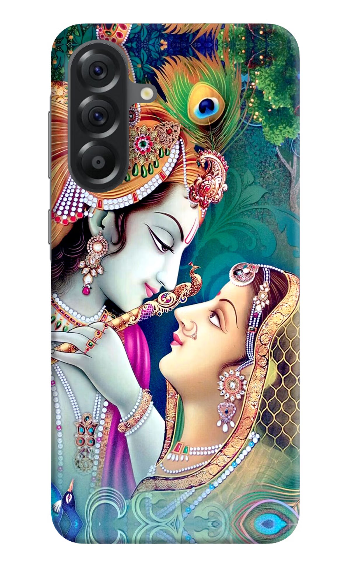 Lord Radha Krishna Samsung A56 5G Hard Case Back Cover by Casekaro