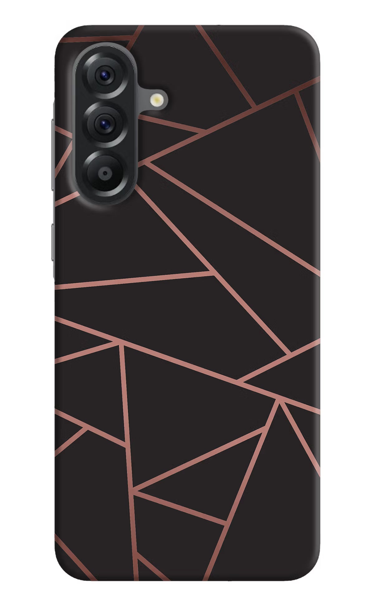Geometric Pattern Samsung A56 5G Hard Case Back Cover by Casekaro
