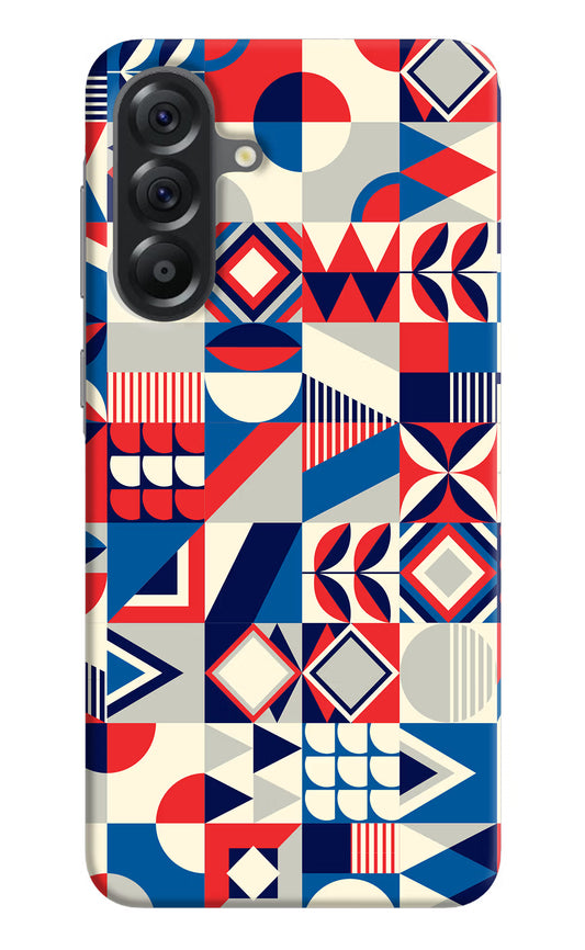 Colorful Pattern Samsung A56 5G Hard Case Back Cover by Casekaro