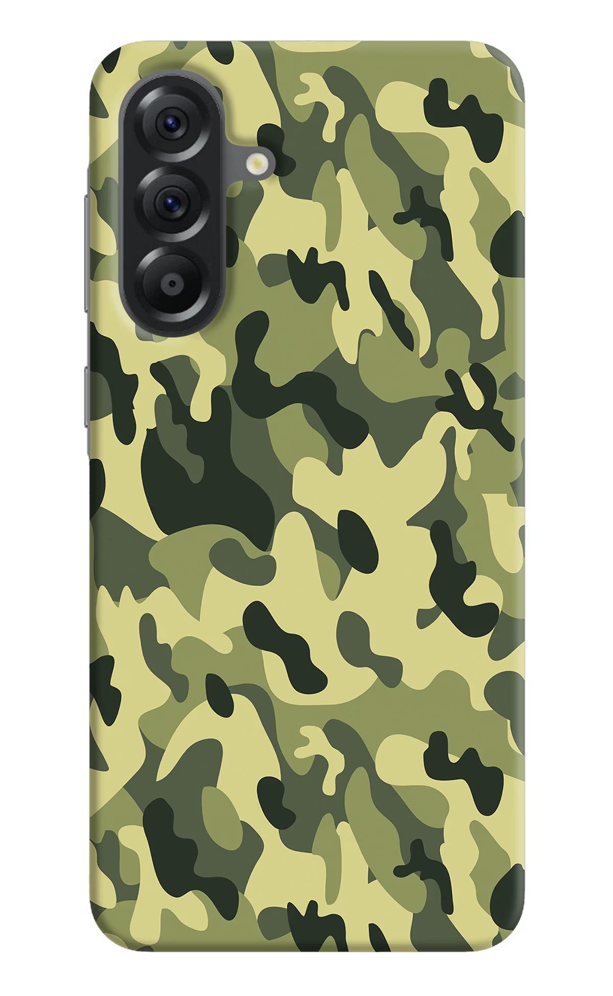 Camouflage Samsung A56 5G Hard Case Back Cover by Casekaro