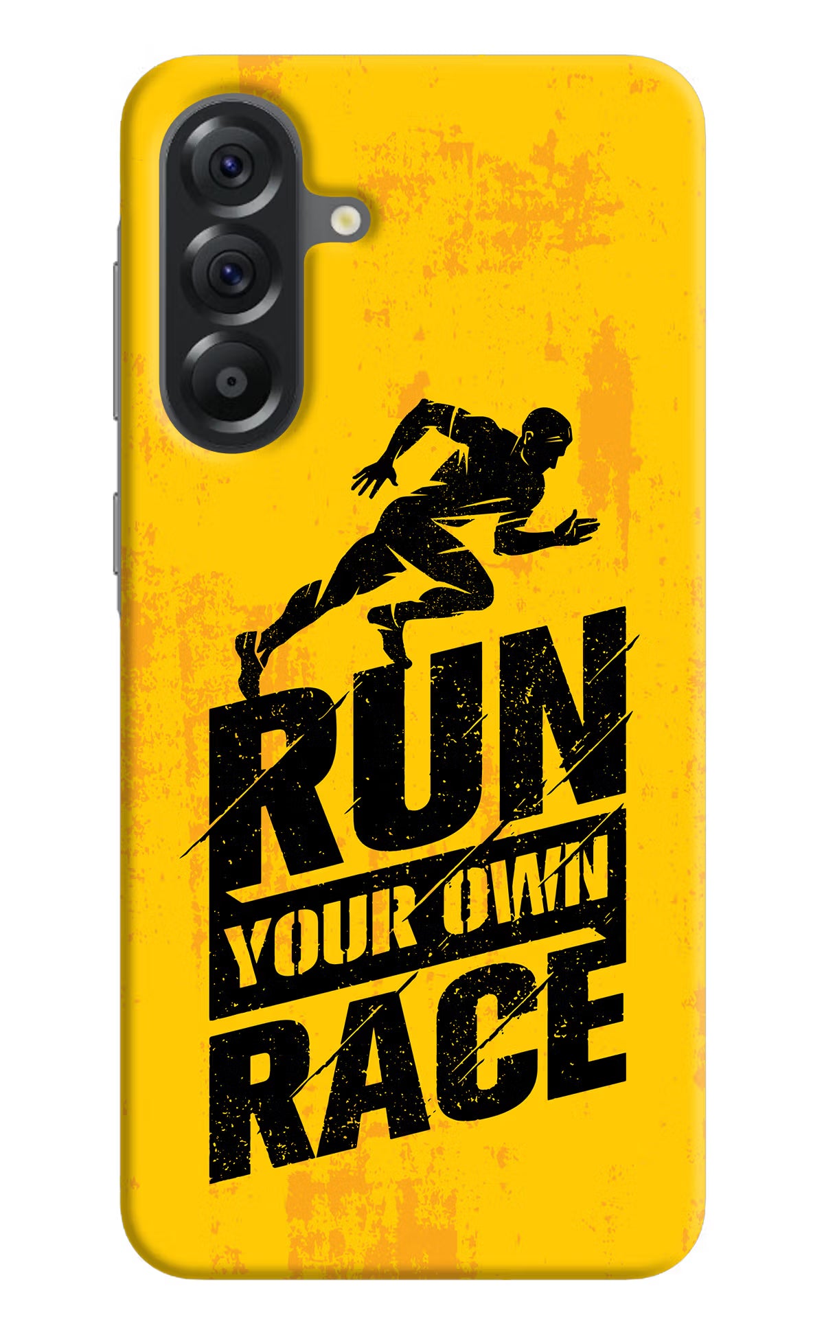 Run Your Own Race Samsung A56 5G Hard Case Back Cover by Casekaro