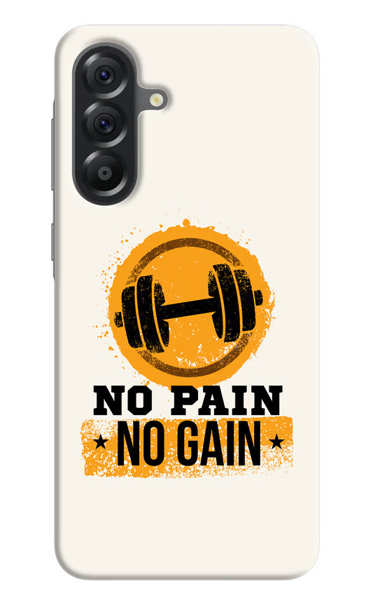 No Pain No Gain Samsung A56 5G Hard Case Back Cover by Casekaro