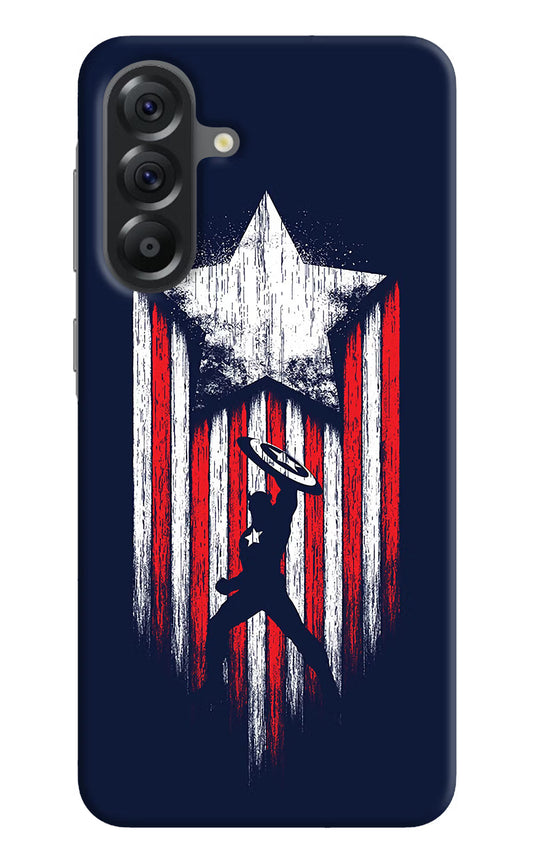Captain America Marvel Art Samsung A56 5G Hard Case Back Cover by Casekaro