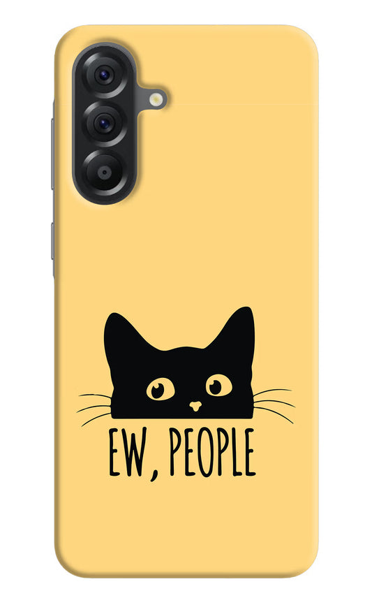 Ew People Catitude Samsung A56 5G Hard Case Back Cover by Casekaro