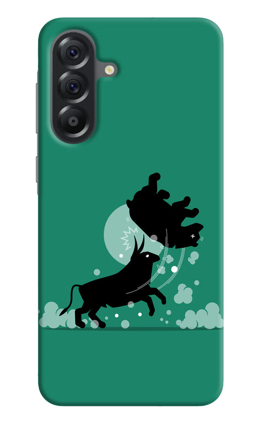 Bull Conqueror Samsung A56 5G Hard Case Back Cover by Casekaro