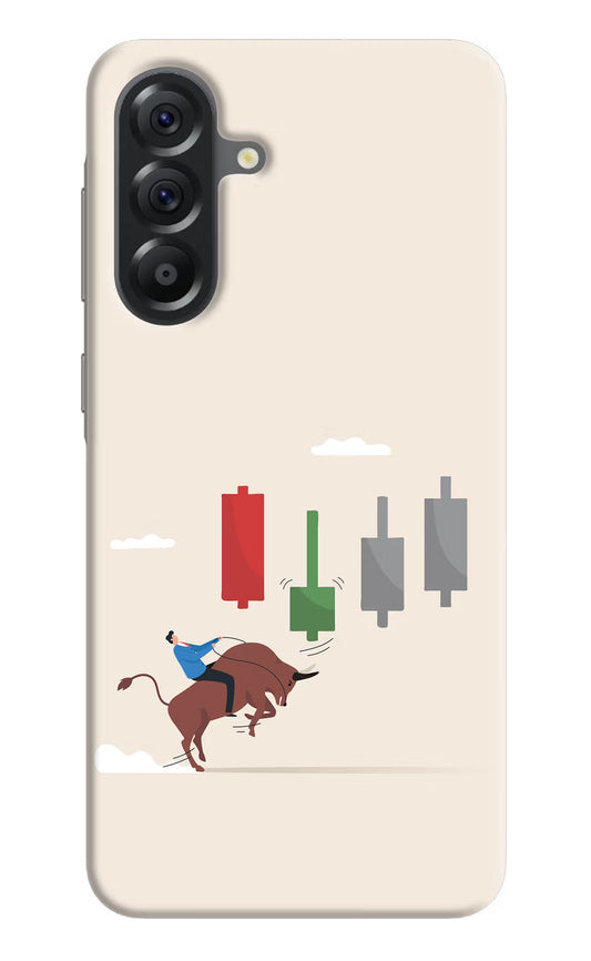 Bull Trading Momentum Samsung A56 5G Hard Case Back Cover by Casekaro