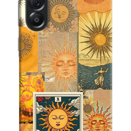 Sun Samsung A56 5G Hard Case Back Cover by Casekaro