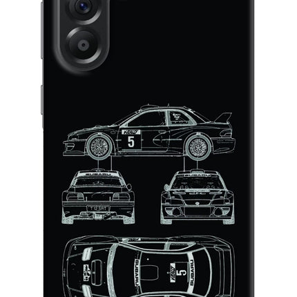 WRC'99 Samsung A56 5G Hard Case Back Cover by Casekaro