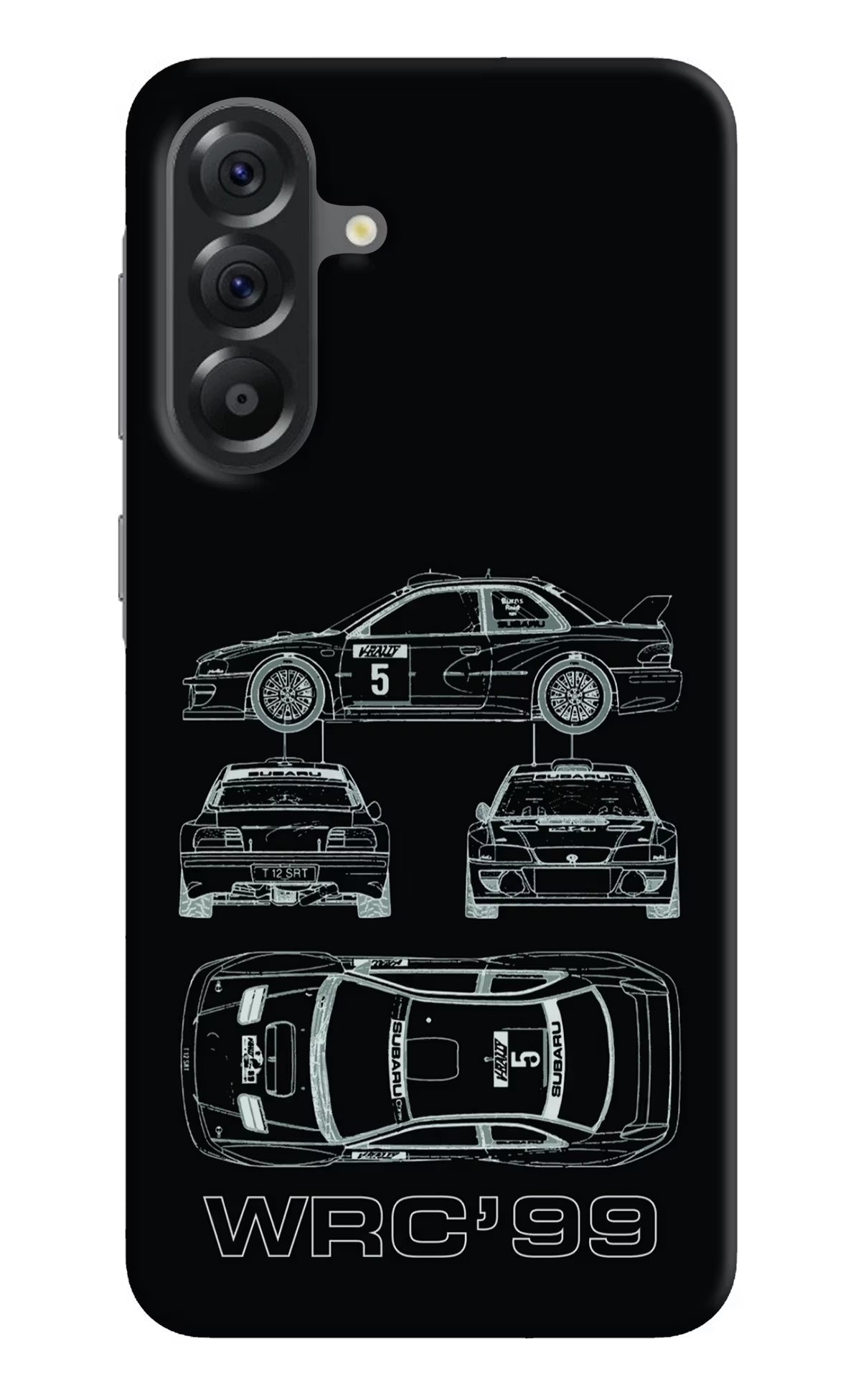 WRC'99 Samsung A56 5G Hard Case Back Cover by Casekaro