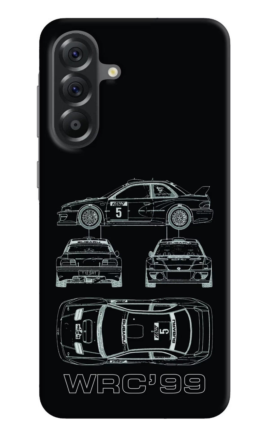WRC'99 Samsung A56 5G Back Cover, Hard case
