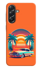 Palm Drive 80s Samsung A56 5G Hard Case Back Cover by Casekaro