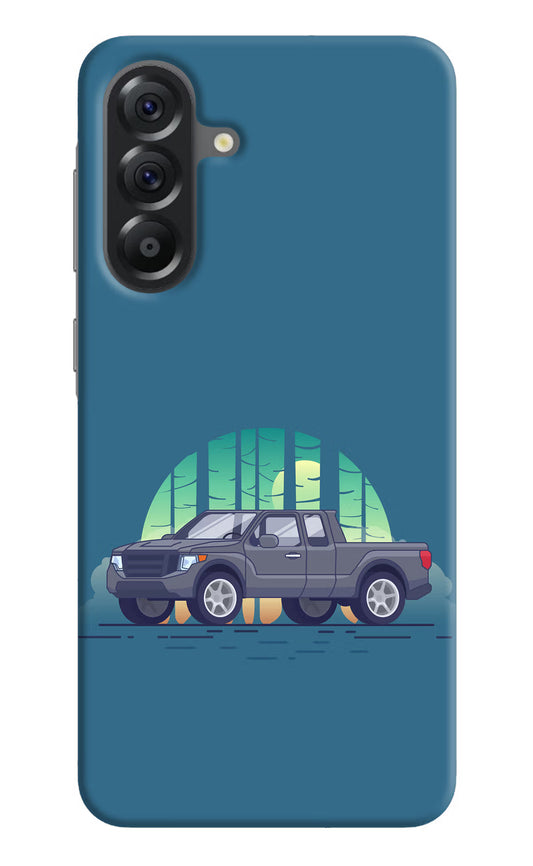 Retro Garage Vibe Samsung A56 5G Hard Case Back Cover by Casekaro