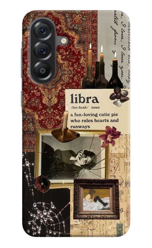 Libra Zodiac Samsung A56 5G Hard Case Back Cover by Casekaro