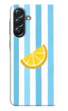 Summer Lemon Samsung A56 5G Hard Case Back Cover by Casekaro