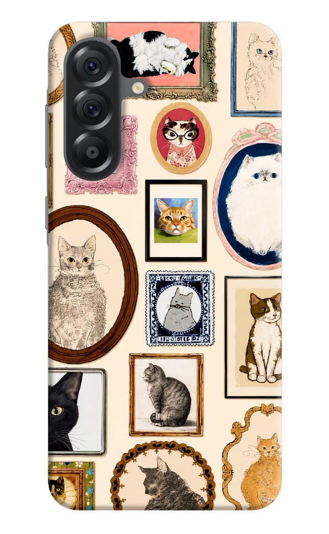 Mirror Cats Samsung A56 5G Hard Case Back Cover by Casekaro