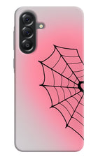 Pink Web Samsung A56 5G Hard Case Back Cover by Casekaro