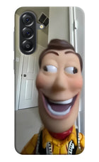 Side Eye Woody Samsung A56 5G Hard Case Back Cover by Casekaro