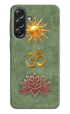 Om & Lotus Samsung A56 5G Back Cover