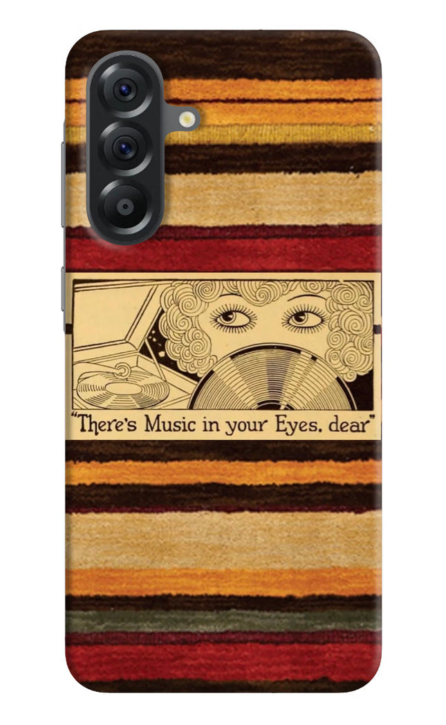 Vinyl Stripes Samsung A56 5G Hard Case Back Cover by Casekaro